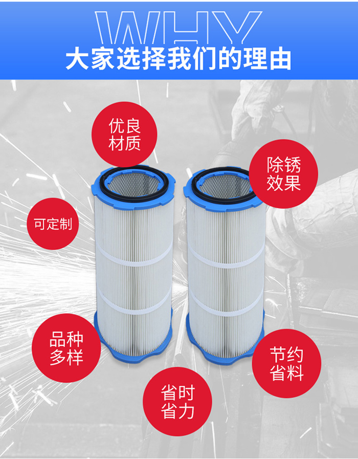 除尘器滤筒滤芯生产厂家(图3)