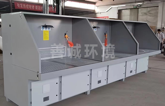 沈阳客户定制4.8米打磨台(图2)
